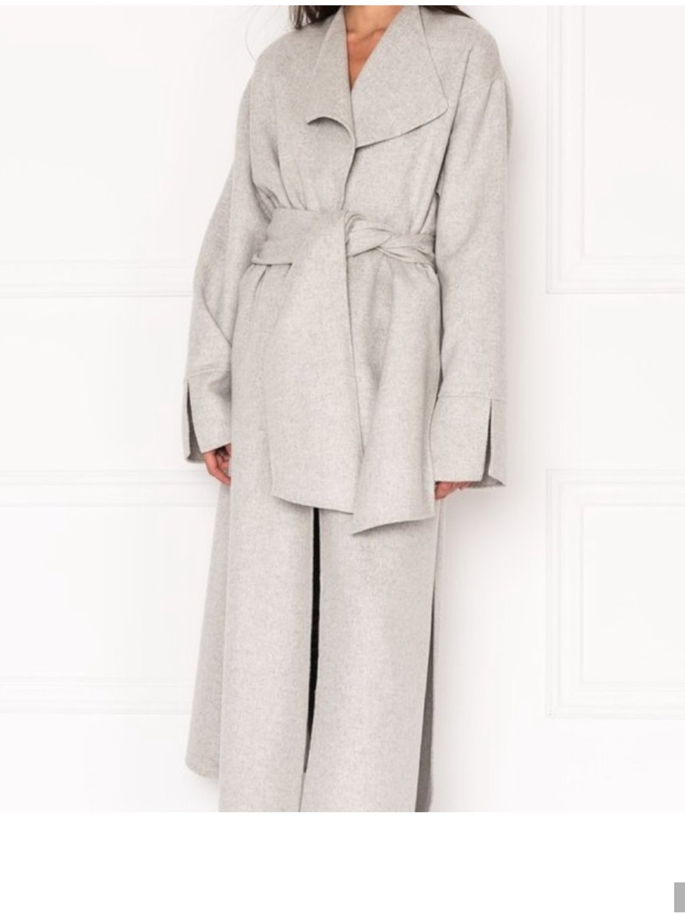 Lamarque wool coat Cordelia coat in black